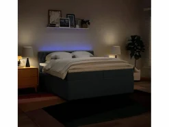 Hot Cama box spring con colchón tela 200x200 cm Base De Cama De Láminas