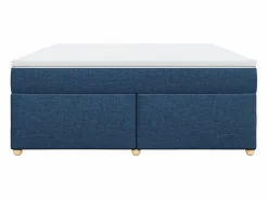 Clearance Cama box spring con colchón tela 180x200 cm Somier - 180X200Cm
