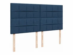 Clicnbuy Cama box spring con colchón tela 180x200 cm