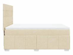 Outlet Cama box spring con colchón tela color 160x200 cm Somier - 160X200Cm