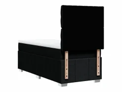 Clicnbuy Cama box spring con colchón tela 90x190 cm