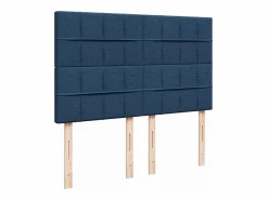 Sale Clicnbuy Cama box spring con colchón tela 160x200 cm Azul