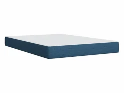 Sale Clicnbuy Cama box spring con colchón tela 160x200 cm Azul
