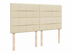 Clicnbuy Cama box spring con colchón tela color 180x200 cm