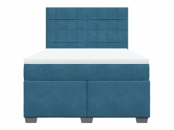 Hot Cama box spring con colchón terciopelo 160x200 cm Base De Cama De Láminas|Somier - 160X200Cm