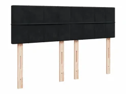 Clearance Cama box spring con colchón terciopelo 160x200 cm Base De Cama De Láminas