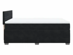 Clearance Cama box spring con colchón terciopelo 160x200 cm Base De Cama De Láminas