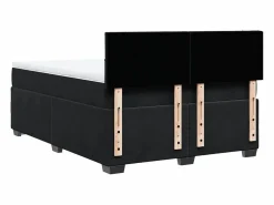 Clearance Cama box spring con colchón terciopelo 160x200 cm Base De Cama De Láminas