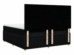 Online Cama box spring con colchón tela 180x200 cm Base De Cama De Láminas|Somier - 180X200Cm