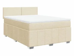 Cama box spring con colchón tela color 160x200 cm Somier - 160X200Cm