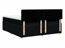 Sale Cama box spring con colchón tela 180x200 cm Base De Cama De Láminas|Somier - 180X200Cm