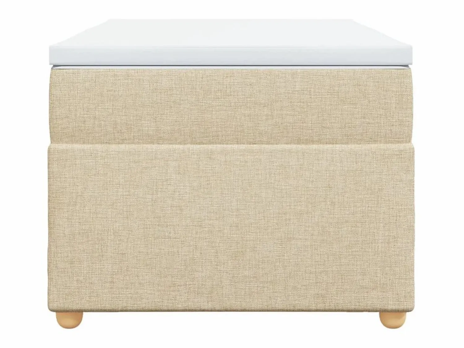 Outlet Cama box spring con colchón tela color 90x190 cm ES121581 Cama Continental Boxspring