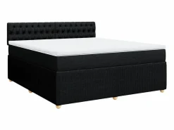 Cama box spring con colchón tela 180x200 cm Base De Cama De Láminas|Somier - 180X200Cm