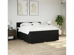 Cama box spring con colchón tela 180x200 cm Base De Cama De Láminas|Somier - 180X200Cm