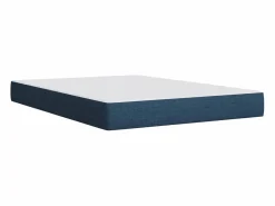Clicnbuy Cama box spring con colchón tela 160x200 cm