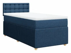 Clearance Cama box spring con colchón tela 90x190 cm Somier - 90X190Cm