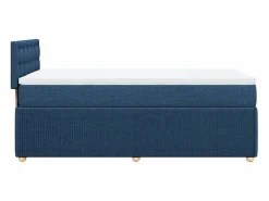 Clearance Cama box spring con colchón tela 90x190 cm Somier - 90X190Cm
