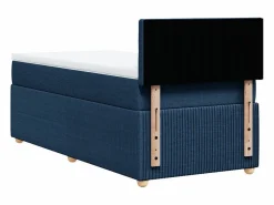 Clearance Cama box spring con colchón tela 90x190 cm Somier - 90X190Cm