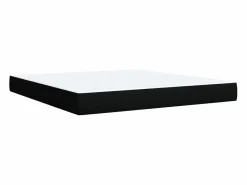 Clicnbuy Cama box spring con colchón tela 180x200 cm