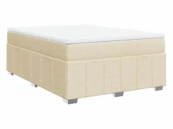 Clearance Cama box spring con colchón tela color 160x200 cm Somier - 160X200Cm