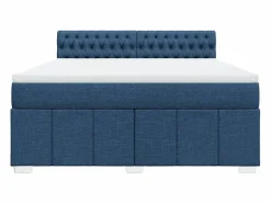 Sale Cama box spring con colchón tela 180x200 cm Base De Cama De Láminas|Somier - 180X200Cm