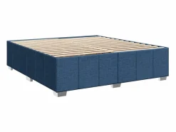 Sale Cama box spring con colchón tela 180x200 cm Base De Cama De Láminas|Somier - 180X200Cm