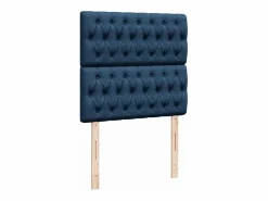 Best Clicnbuy Cama box spring con colchón tela 90x190 cm Azul