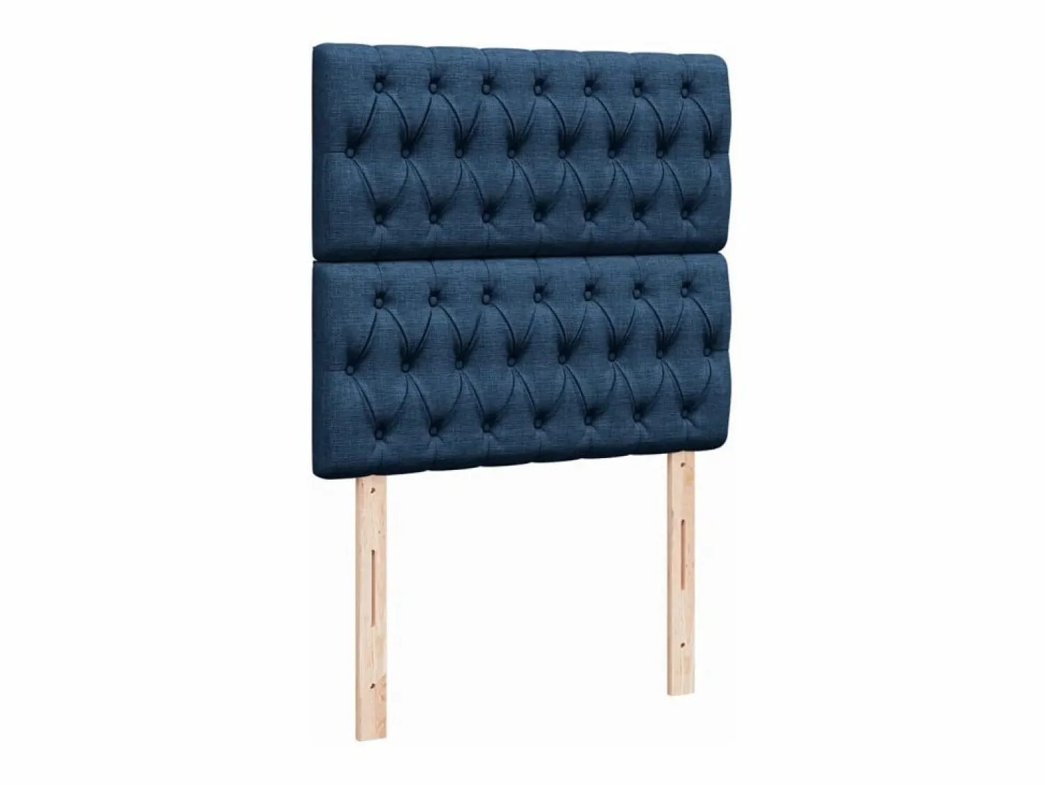 Best Clicnbuy Cama box spring con colchón tela 90x190 cm Azul