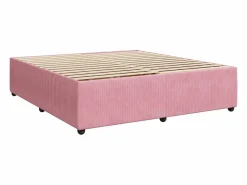 Sale Cama box spring con colchón terciopelo 180x200 cm Somier - 180X200Cm