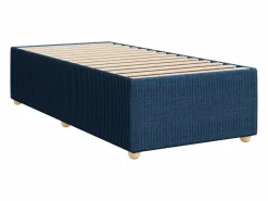 Clicnbuy Cama box spring con colchón tela 90x190 cm