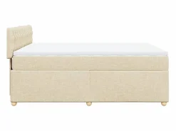 Discount Cama box spring con colchón tela color 160x200 cm Somier - 160X200Cm