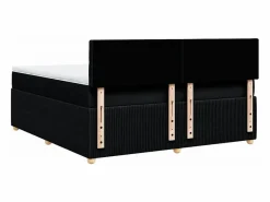 Outlet Cama box spring con colchón tela 180x200 cm Somier - 180X200Cm