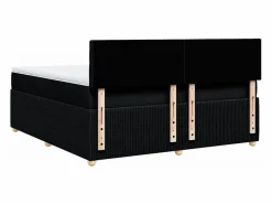 Outlet Cama box spring con colchón tela 180x200 cm Somier - 180X200Cm