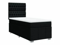 Best Cama box spring con colchón tela 90x190 cm Somier - 90X190Cm