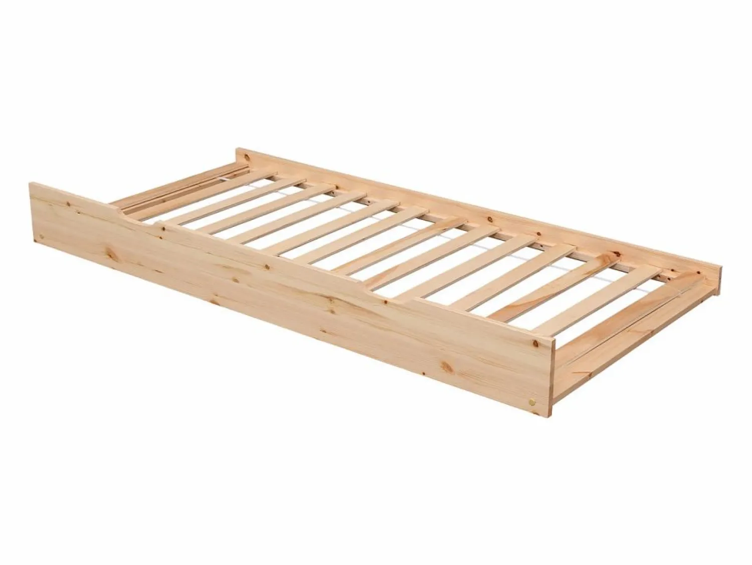Best Happy Garden Cama cabaña nido para niños 190x90cm de madera MARCEAU Marru00f3n