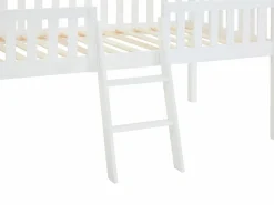 Vente-unique Cama cabaña semi-alta 90 x 190 cm de pino color - NALENY