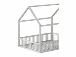 ModernLuxe Cama cabina para niños - 140x200cm - madera maciza -