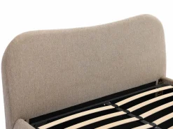 Hot Cama canapé queen size 160 x 200 cm en tela color - VANARI Cama Con Almacenaje|Cama Con Canapé