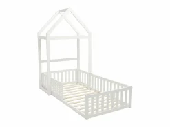Clearance Cama casa 90 x 190 cm de pino y MDF en color - VARLAINE Cama Montessori|Cama Infantil