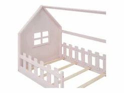 Hauss Spole Cama casita infantil 90x200 cm con barrotes – (sin colchón)