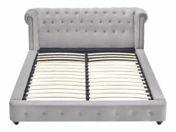 Vente-unique Cama chesterfield 180 x 200 cm pana - TONGERLA