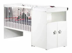 Cama combinada convertible de 120x60 a 90x190