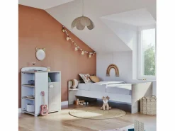 Cama Combinada de Madera Convertible 120x60 90x190
