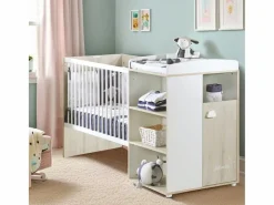 Cama Combinada de Madera Convertible 120x60 90x190