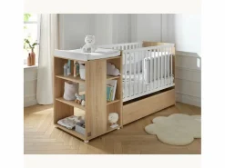 New Cama combinada 120x60cm convertible en 90x190cm Mueble De Bebé
