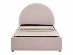 Best Cama con cajón 90 x 190 cm de terciopelo acanalado color - LIRIMO Cama Terciopelo|Cama Infantil