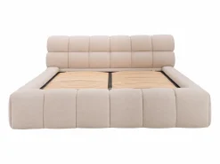Vente-unique Cama con cajones 180 x 200 cm de tela color - FORVIK