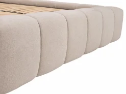 Vente-unique Cama con cajones 180 x 200 cm de tela color - FORVIK
