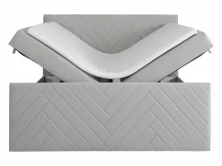 Ysmée Cama con canapés abatibles - 180 x 200 - Terciopelo - - MAKANA