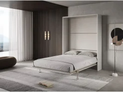 Sale ITAMOBY Cama doble abatible vertical Versia 160 Blanco
